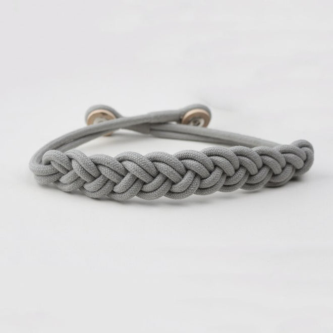 Braided Cotton Rope Magnetic Tieback Curtain Holder - The Finishing Touch Decor